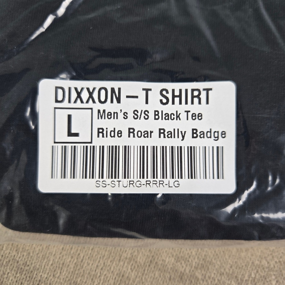 DIXXON Flannel Company‎ Sturgis Rally Biker Motorcycle T Shirt Black Mens Size L - Picture 9 of 9